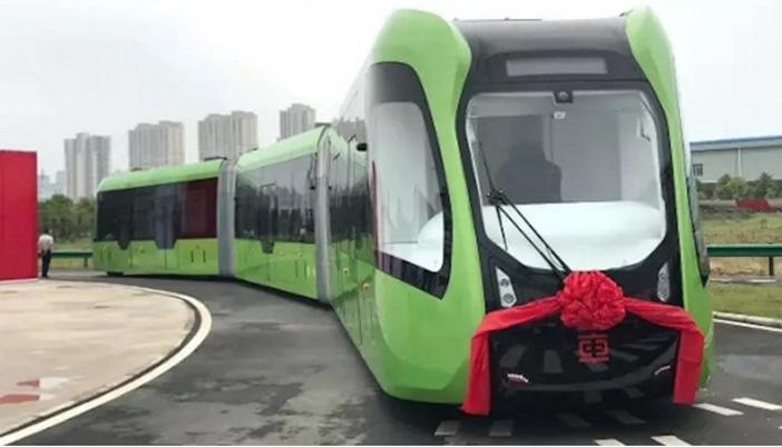 Tiongkok Ciptakan Kereta Tanpa Rel