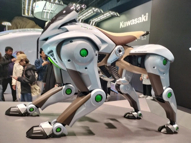 Kawasaki CORLEO Kendaraan Robotik Kaki Empat