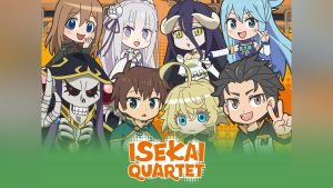 Anime Crossover Isekai Quartet Mendapat Musim Ketiga 2