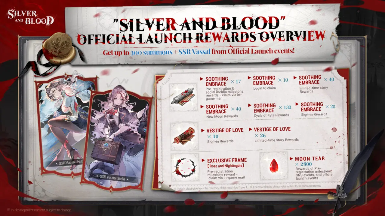 Vampir Gothic nan Aestetik Silver & Blood Open Beta Hari Ini